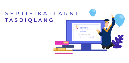 Sertifikatni tekshirish - Bosh sahifa